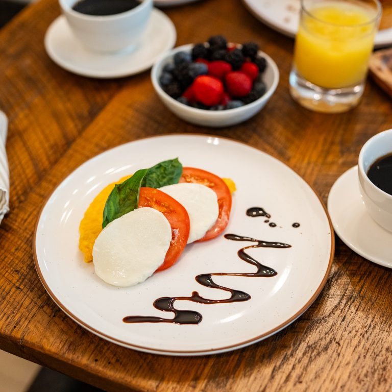 Beechwood Inn Breakfast Caprese Eggs