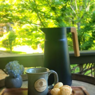 Beechwood Breakfast coffee porch