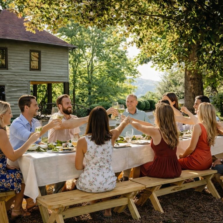 Beechwood Private Chef Dinner outdoors