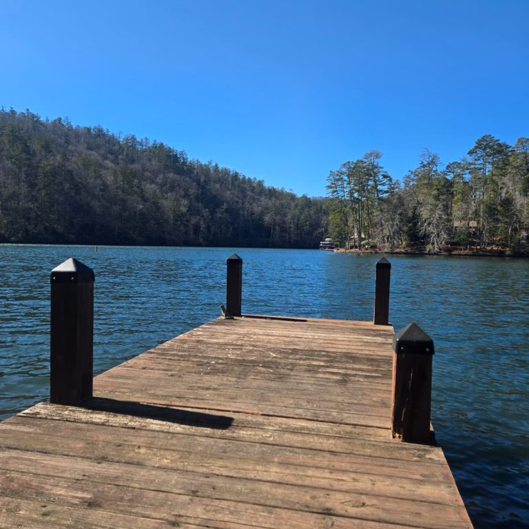 Lake Rabun dock