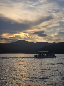 Lake Burton Sunset Pontoon Cruise 1