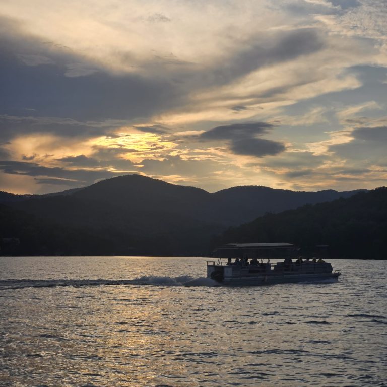 Lake Burton Sunset Pontoon Cruise 1
