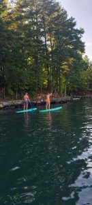 Lake paddleboard