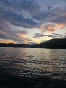 Sunset by the Lake