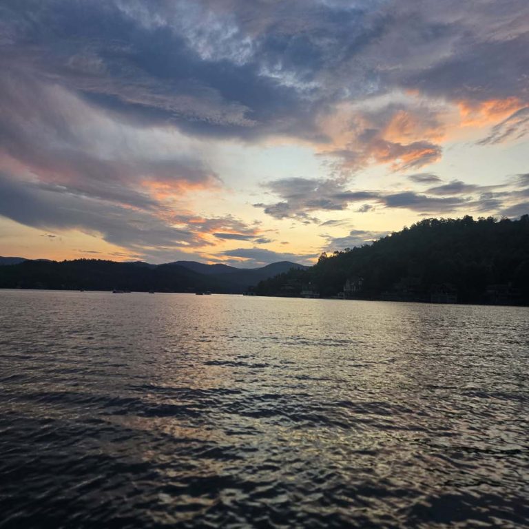 Sunset by the Lake