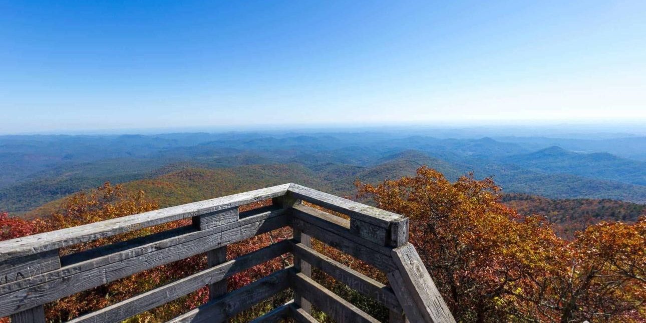 Rabun Bald View From The Firetower