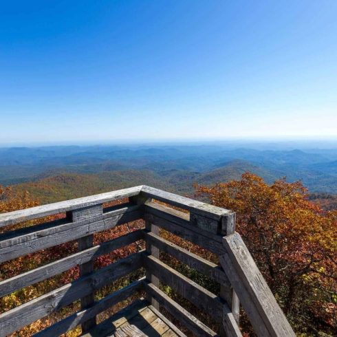 Rabun Bald View From The Firetower