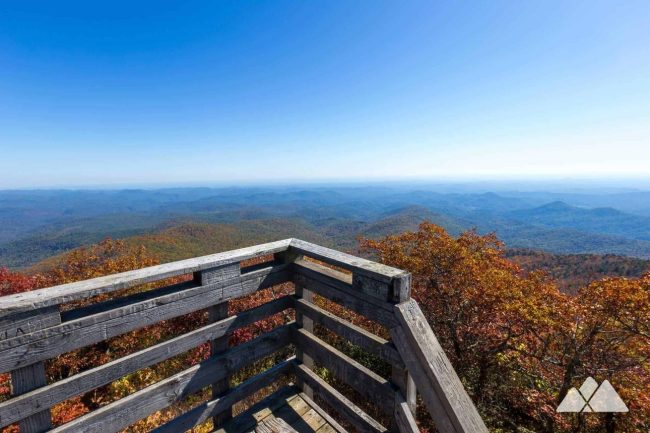 Rabun Bald View From The Firetower
