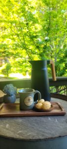 Beechwood Breakfast coffee porch